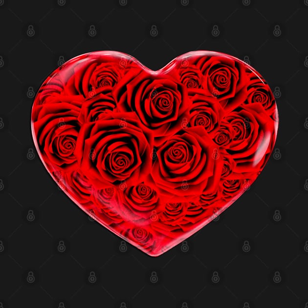 Heart of Roses by zuzugraphics