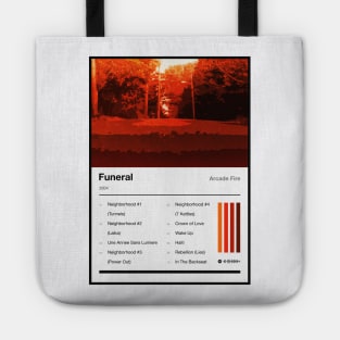 Funeral Tracklist Tote