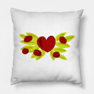 Heart n Roses Pillow