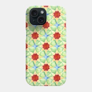 Islamic geometric pattern #8 Phone Case