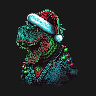 T-Rex Santa T-Shirt