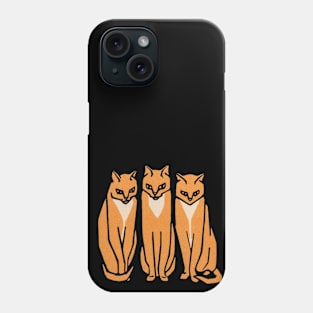 Orange Cat Clan Phone Case