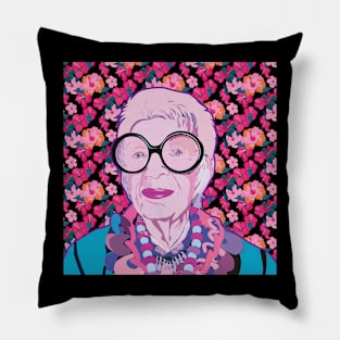 Iris Apfel Pillow