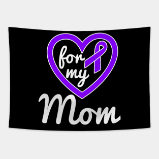 Hodgkins Lymphoma Mom Cancer Awareness Tapestry