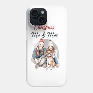 Our First Christmas as Mr and Mrs Phone Case