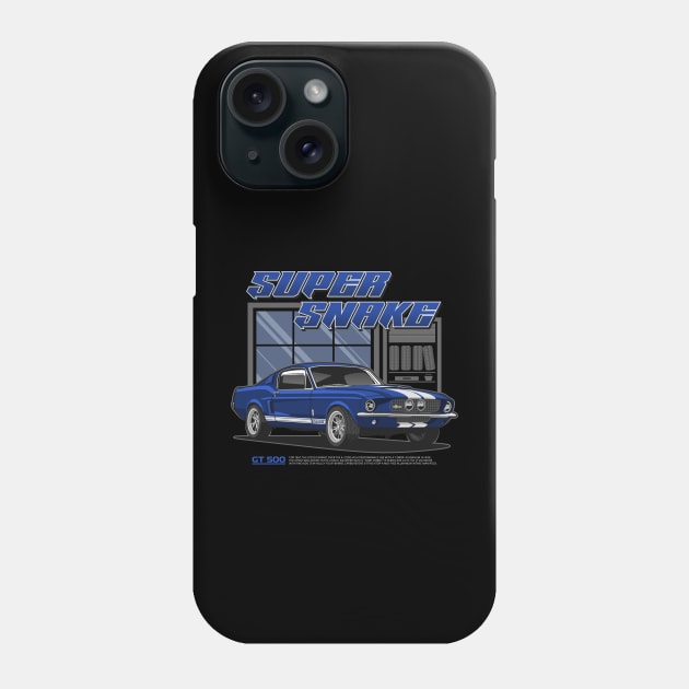 Ford Mustang Shelby GT500 Phone Case by squealtires