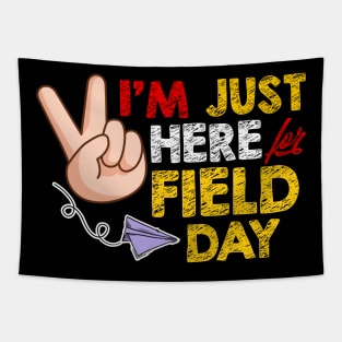 Last day of school just here for field day Tapestry