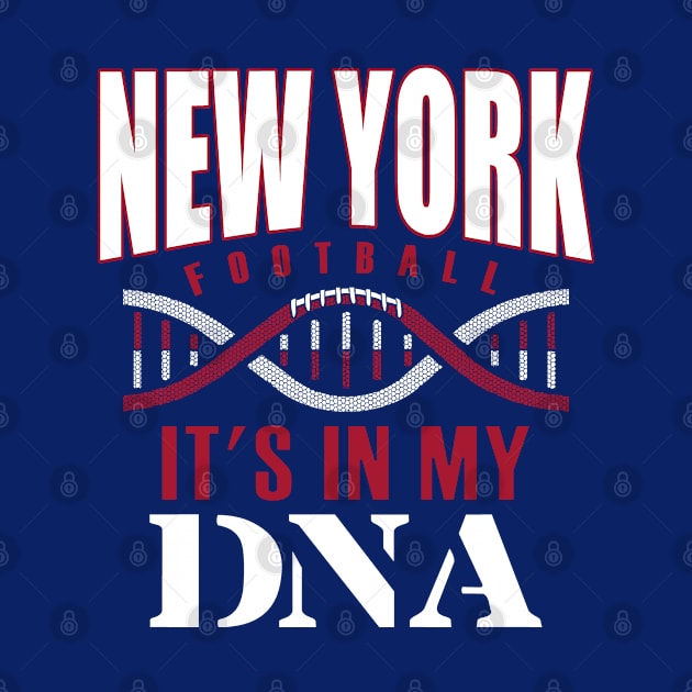 New York Big Blue Pro Football Classic DNA by FFFM