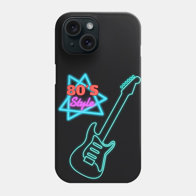 80's style music Phone Case by Sveteroc