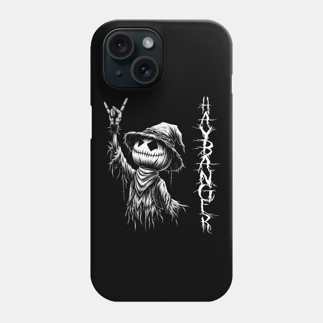 Spooky and Metalhead Scarecrow Phone Case by MetalByte