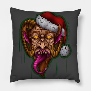 Krampus Claus Pillow