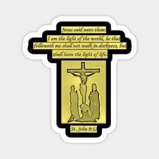 Jesus The Christ Crucifixion Magnet