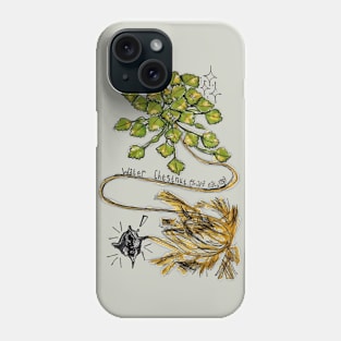 Invasive Water Chestnut Phone Case