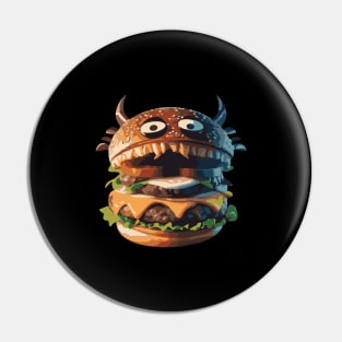 Meat Monstrosity Pin