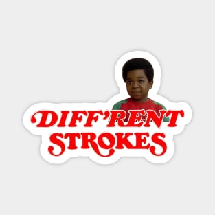 DIFFERENT STROKES Magnet