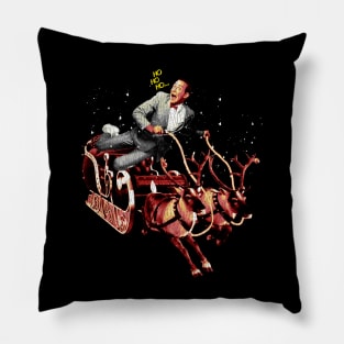 Pee Wee Herman Merry Christmas Pillow