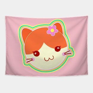 Kawaii Cute Kitty Cat Tapestry