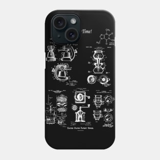 Coffee Lover Gift Coffee Maker Patents Phone Case