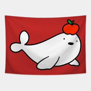 Apple Baby Harp Seal Tapestry