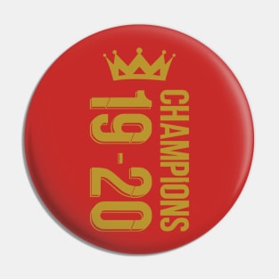 Liverpool PL champions 19 20 Pin