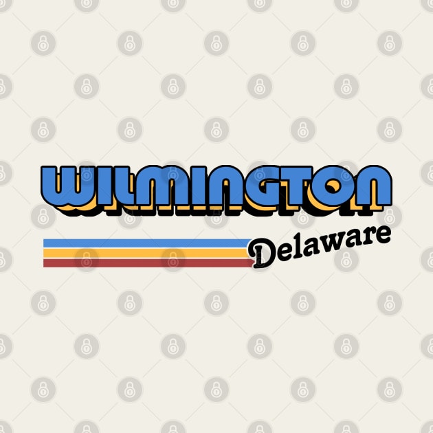 Wilmington Beach, Delaware / / Retro Styled Design by DankFutura