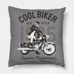 The King Of The Road Pillow
