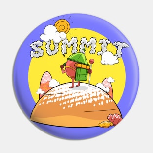 Mountain Climbing Pin