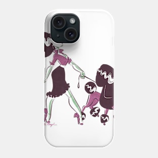 The Bride of Frankenstein takes a walk Phone Case