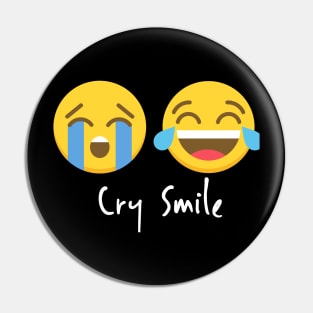 cry smile Pin