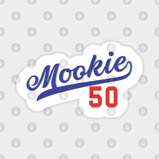 Hevding Mookie Betts 50 Los Angeles Baseball Jersey Kids T-Shirt