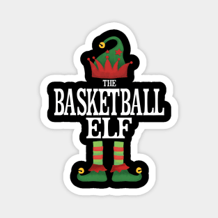 Basketball Elf Matching Family Group Christmas Party Pajamas Magnet