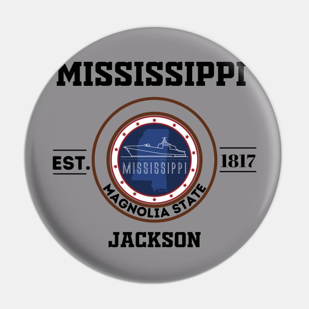 Mississippi state Pin by Freaky Designer