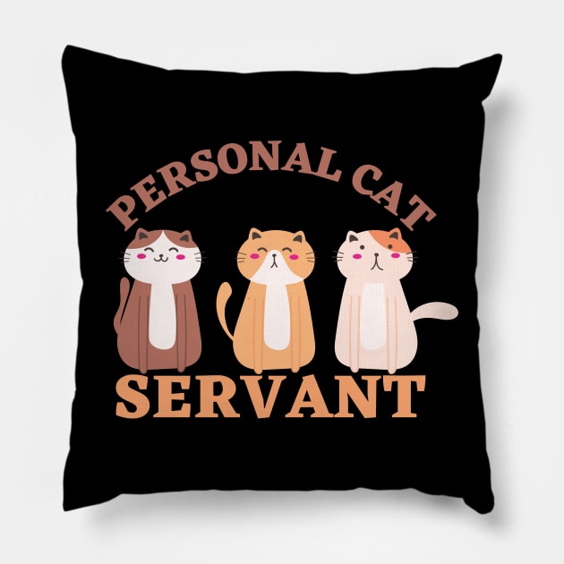 Personal Cat Servant Pillow by Ranawat Shop