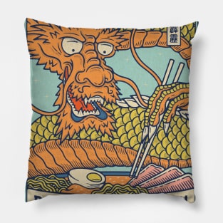 Ramen to the Dragon Pillow