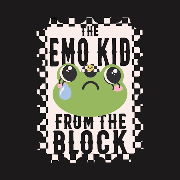 The Emo Kid From The Block Frog by rachelaranha