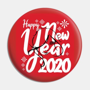 New Year Pin