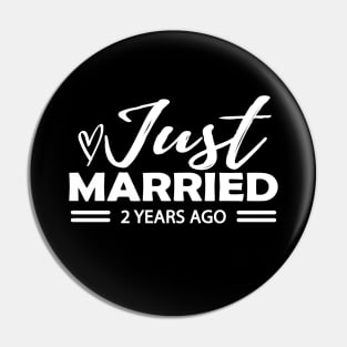 2nd Wedding Anniversary - Just married 2 years ago Pin