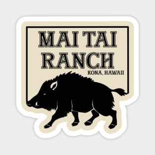 Hawaiian Boar Magnet