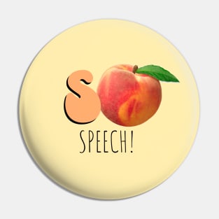 S-Peach Pin