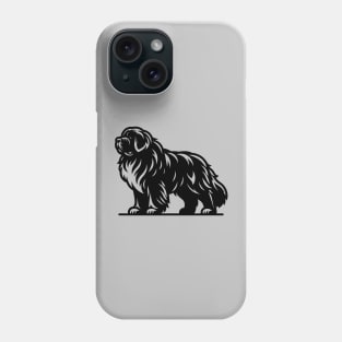 Newfoundland Dog Phone Case