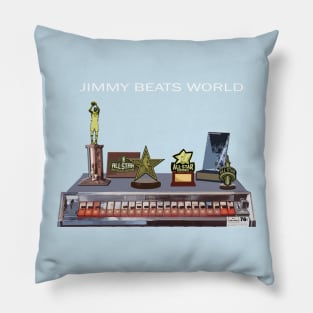 Jimmy Beats Worlds Pillow