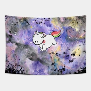 Space Unicorn Tapestry