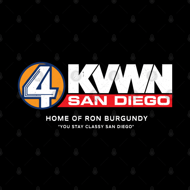 Channel 4 - KVWN San Diego - Home of Ron Burgundy by BodinStreet