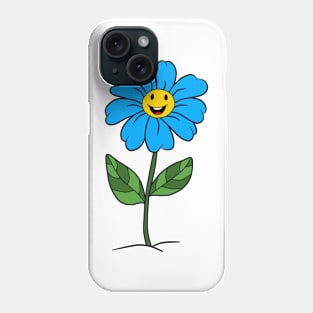 Blue flower Phone Case