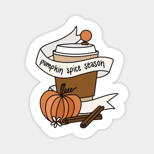 Pumpkin Spice Season Magnet