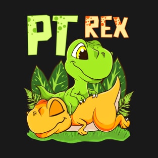 PT Rex Massage Funny Dinosaur Physical Therapist Gift Idea T-Shirt