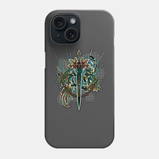 Ethereal Sword - Green Phone Case