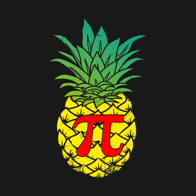 funny pineapple pi day by Family