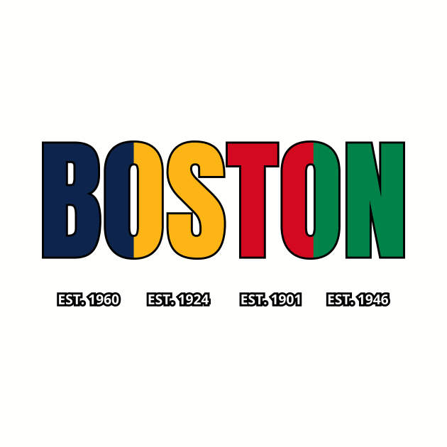 Boston Sports by Mollie