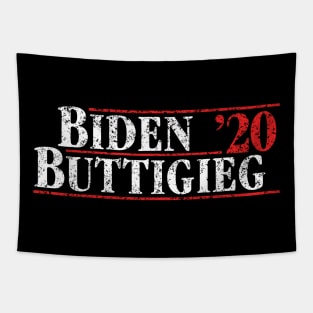 Joe Biden and Pete Buttigieg on the one ticket. Politique Biden Buttigieg 2020 Vintage Designs Tapestry